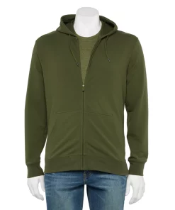 Men's Caliville Cotton Stretch Full-Zip Hoodie