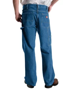 Men's Dickies Relaxed Fit Denim Carpenter Jeans -Men's Work Clothing Elegant store 663273 ALT