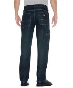 Men's Dickies Relaxed Fit Denim Carpenter Jeans -Men's Work Clothing Elegant store 663273 ALT6