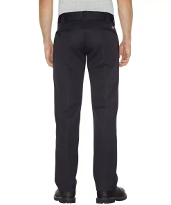 Men's Dickies Slim Straight Fit Twill Work Pants -Men's Work Clothing Elegant store 692390 ALT4